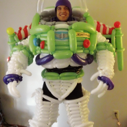 Buzz Lightyear, Space Ranger.  Balloon Costume 2011.